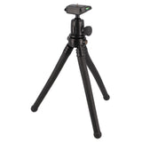 Flexibles 2-in-1 Tischstativ & Selfie-Pod mit Kugelkopf - Biegsame Beine & 1/4"-Anschlüsse