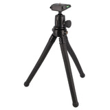Flexibles 2-in-1 Tischstativ & Selfie-Pod mit Kugelkopf - Biegsame Beine & 1/4"-Anschlüsse
