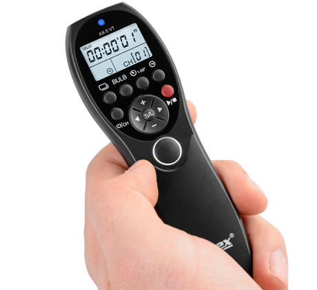 ayex Funk-Timer Fernauslöser AX-5 VT Video & Foto Auslöser für Sony Camcorder & Kameras