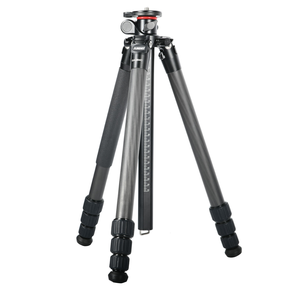 JUSINO Flexibles Karbon-Stativ max. 170cm bis 18Kg belastbar neigbare & entfernbare Mittelsäule