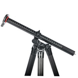 JUSINO Flexibles leichtes Karbon-Stativ + Profi Kugelkopf max. 170cm entfernbare Mittelsäule
