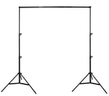 ayex Hintergrundsystem - 2er Set Lampenstative und Crossbar
