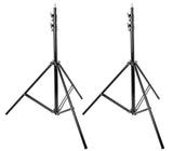 2 x Lampenstative mit Luftdämpfung ayex GT-Serie 220 oder 280cm