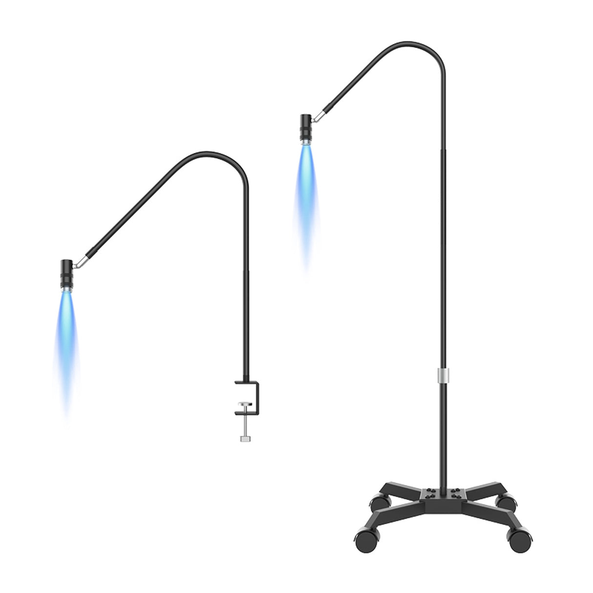 UV Lash Lampe - 2 in 1 Stand- & Tischlampe für Wimpern & Nägel HD-AL20