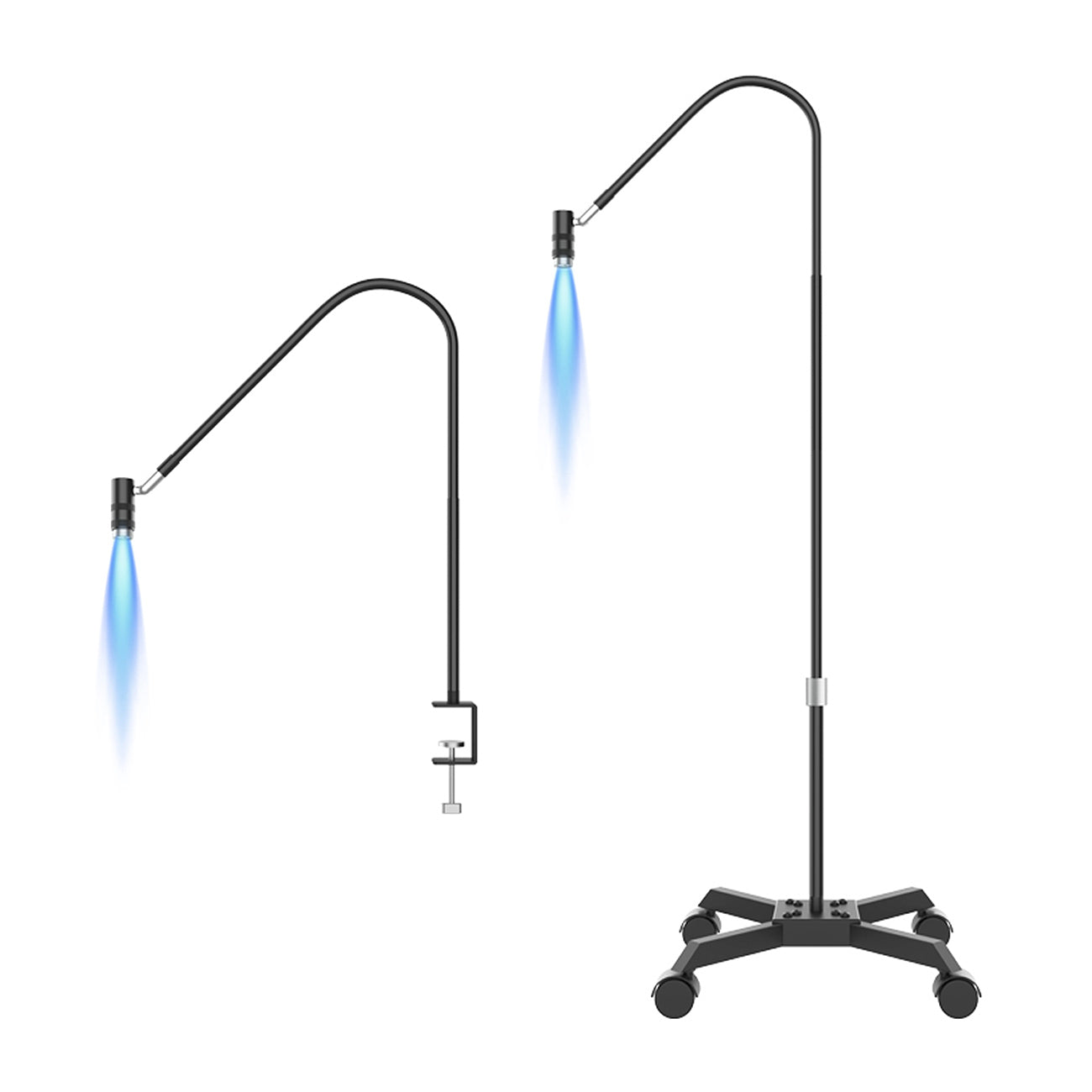 UV Lash Lampe - 2 in 1 Stand- & Tischlampe für Wimpern & Nägel HD-AL20