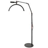 Halbmond Beauty Light 20W LED Kosmetiklicht dimmbar 360° drehbar Telefonhalter Stativ