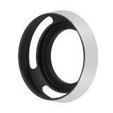 Metall Gegenlichtblende Silber – Hohlprofil Design – Schraubmontage