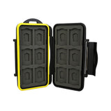 Speicherkarten Schutzbox Memory Card Case für 12 Micro SD + 12 SD Karten