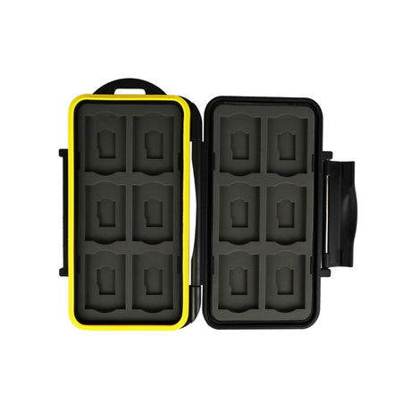 Speicherkarten Schutzbox Memory Card Case für 12 Micro SD + 12 SD Karten