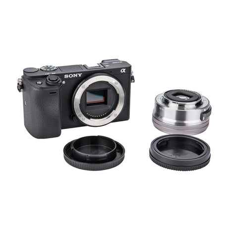 Gehäusedeckel + Objektivdeckel für Sony E-Mount Digitalkameras und Objektive L-R9