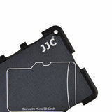 Speicherkartenhalter leicht kompakt Staubschutz für 10 Micro SD Karten