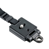Handgelenkband für spiegellose Kameras aus weichem PU-Leder auch mit Batteriegriff nutzbar