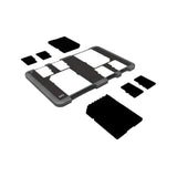 Speicherkartenhalter leicht kompakt Staubschutz für 2 SD + 4 Micro SD Karten