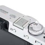 Hot Shoe Cover für Fujifilm Kameras Premium ABS Schutzkappe schützt vor Staub Feuchtigkeit Kratzern Silber
