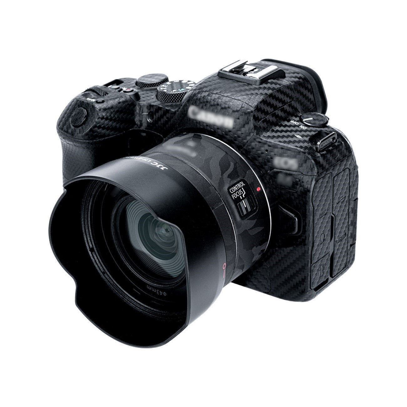 Gegenlichtblende für Canon RF 16mm f/2.8 STM Tulpenform ersetzt EW65C
