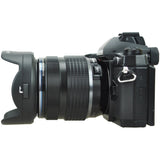 Gegenlichtblende mit Filterzugang für 12-40mm f/2.8 Ersetzt Olympus LH-66 Tulpenform