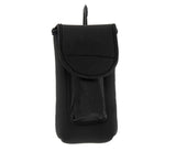 JJC Blitztasche für Aufsteckblitz Schutz & Transport Neopren Batteriefach Karabinerhaken CB-F1