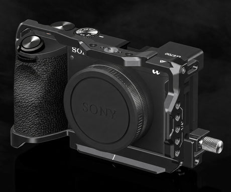 ayex Kamera-Cage kompatibel mit Sony Alpha 6700 mit HDMI-Klemme und Arca-Profil