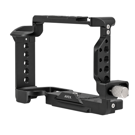 ayex Kamera-Cage kompatibel mit Sony ZV-E1 mit HDMI-Klemme & NATO Rail