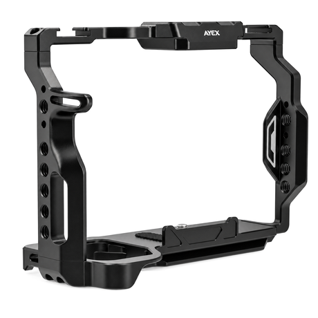 ayex Kamera-Cage kompatibel mit Sony Alpha 7 IV – NATO Rail & Arca-Type