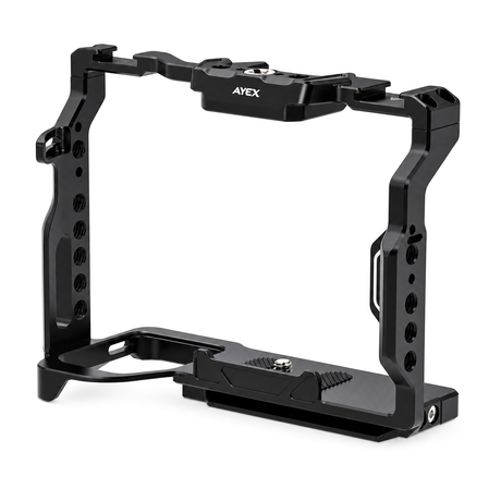 ayex Kamera-Cage kompatibel mit Sony Alpha 7 IV – NATO Rail & Arca-Type
