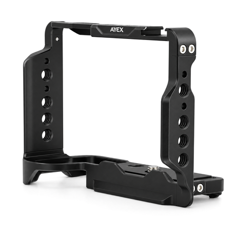 ayex Kamera-Cage kompatibel mit Sony ZV-E10 II mit NATO Rail & Arca-Profil
