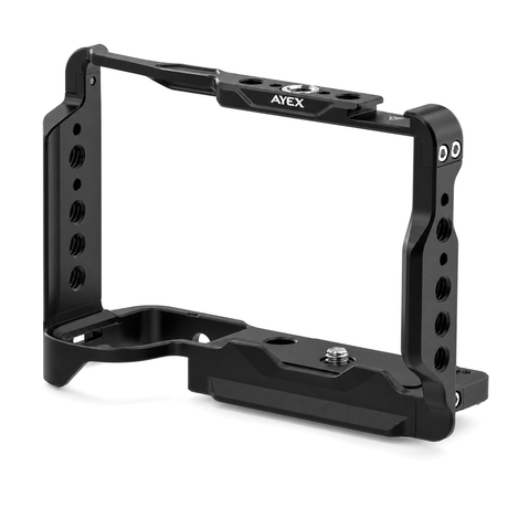 ayex Kamera-Cage kompatibel mit Sony ZV-E10 II mit NATO Rail & Arca-Profil