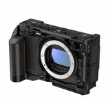 ayex Kamera-Cage kompatibel mit Nikon ZR mit Holzoptik-Griff und Arca-Profil