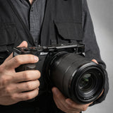 ayex Kamera-Cage kompatibel mit Nikon ZR mit Holzoptik-Griff und Arca-Profil