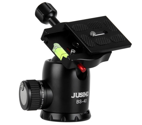 JUSINO Robuster Kugelkopf Stativkopf bis 20kg belastbar BS-40