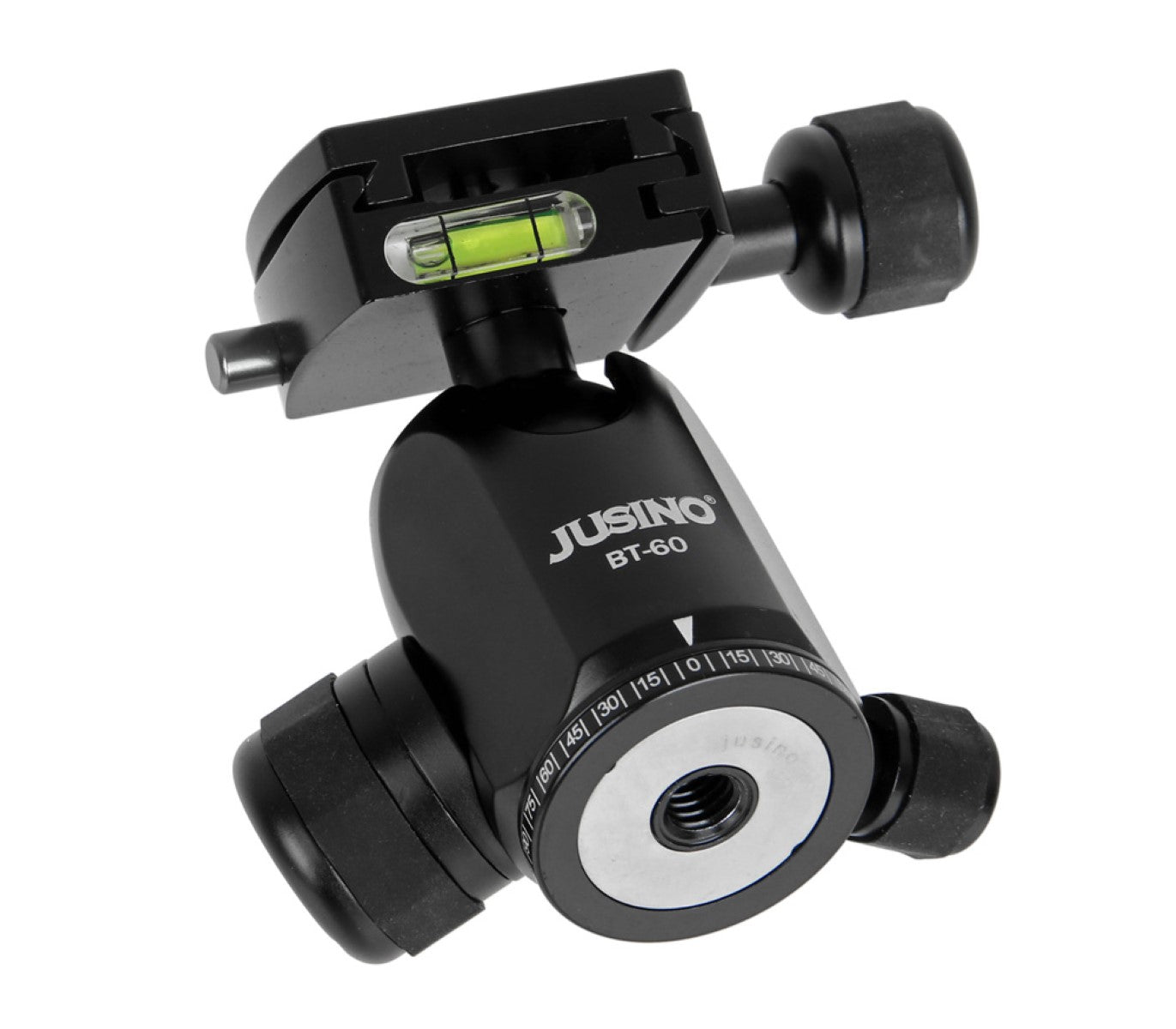 JUSINO Stabiler Kugelkopf mit 10kg Tragkraft & 360° Schwenkfunktion BT-60