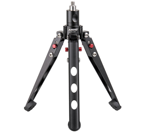 JUSINO Sehr stabile Monopod-Standspinne mit arretierbarem Kugelgelenk und Tischstativ-Funktion