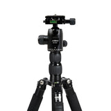 JUSINO Traveller kompaktes Reisestativ mit Kugelkopf bis 139cm 3kg TMQ-2205 BS-08Q