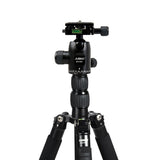 JUSINO Traveller kompaktes Reisestativ mit Kugelkopf bis 139cm 3kg TMQ-2205 BS-08Q