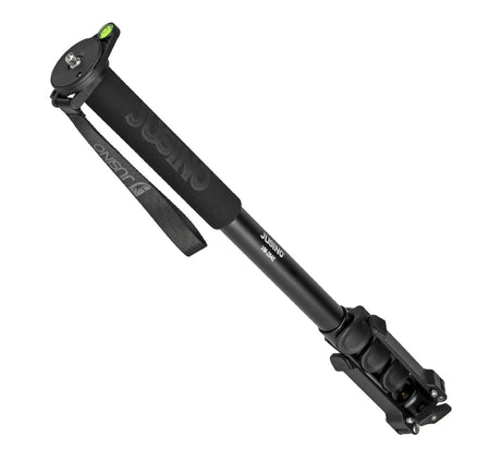 JUSINO Monopod mit abnehmbarem Fuß Tischstativ Schnellspann-Clips bis 164cm 10kg VM-284E