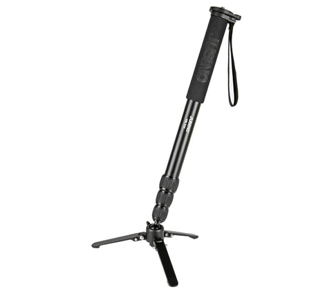 JUSINO Monopod mit abnehmbarem Fuß Tischstativ Schnelldrehverschlüsse bis 170cm 12kg VM-324
