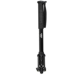 JUSINO Monopod mit abnehmbarem Fuß Tischstativ Schnelldrehverschlüsse bis 170cm 12kg VM-324