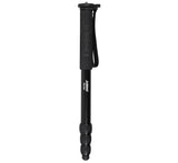 JUSINO Monopod mit abnehmbarem Fuß Tischstativ Schnelldrehverschlüsse bis 170cm 12kg VM-324