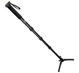 JUSINO Monopod mit abnehmbarem Fuß Tischstativ Schnelldrehverschlüsse bis 170cm 12kg VM-324