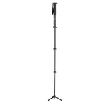 JUSINO Monopod mit abnehmbarem Fuß Tischstativ Schnelldrehverschlüsse bis 170cm 12kg VM-324