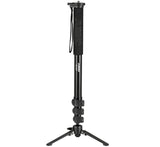 JUSINO Monopod mit abnehmbarem Fuß Tischstativ Schnellspann-Clips bis 170cm 12kg VM-324E