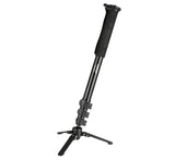 JUSINO Monopod mit abnehmbarem Fuß Tischstativ Schnellspann-Clips bis 170cm 12kg VM-324E