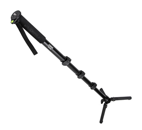 JUSINO Monopod mit abnehmbarem Fuß Tischstativ Schnellspann-Clips bis 170cm 12kg VM-324E