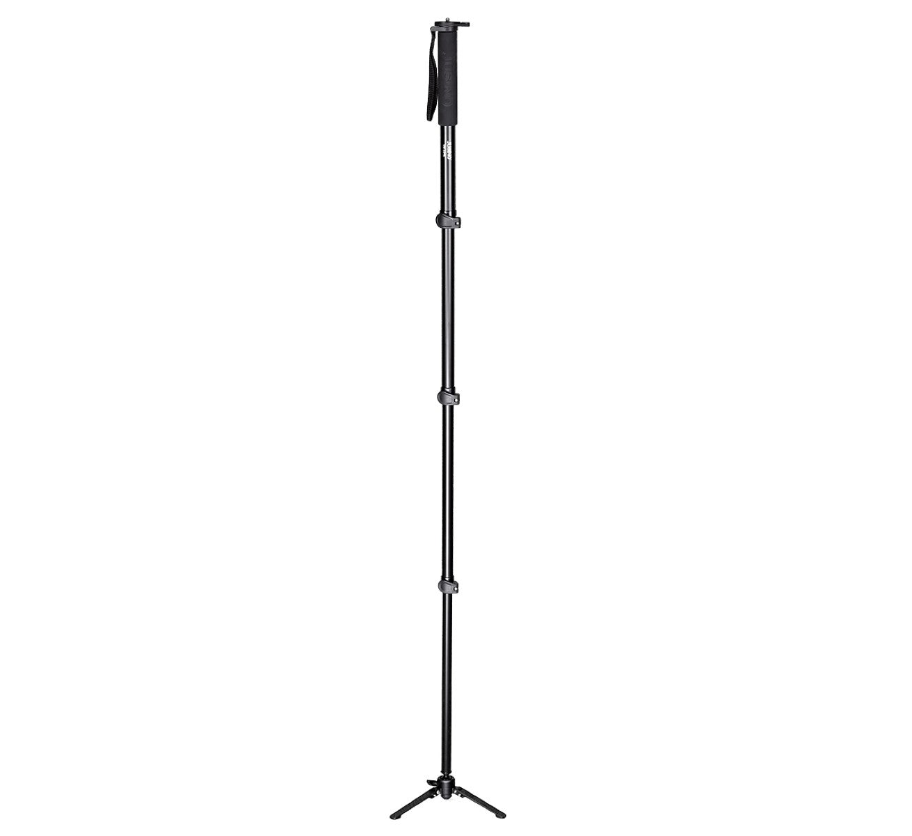 JUSINO Monopod mit abnehmbarem Fuß Tischstativ Schnellspann-Clips bis 170cm 12kg VM-324E