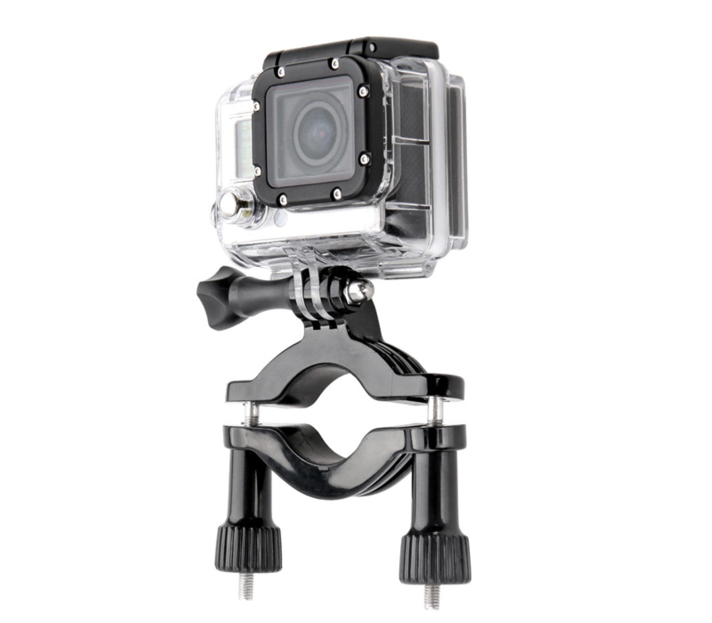 Kamera-Halterung Fahrrad-Rohrklemme Sportaufnahmen für GoPro