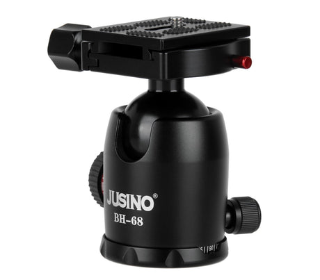 JUSINO Kugelkopf Stativkopf 15kg Belastbarkeit BH-68 Alu