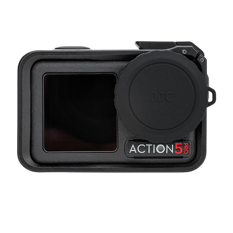 JJC Silikon Objektivschutzkappe kompatibel mit DJI Osmo Action 5 Pro, 4 und 3
