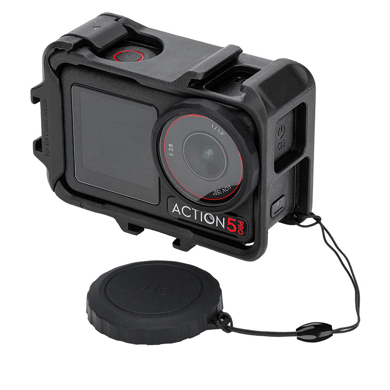 JJC Silikon Objektivschutzkappe kompatibel mit DJI Osmo Action 5 Pro, 4 und 3
