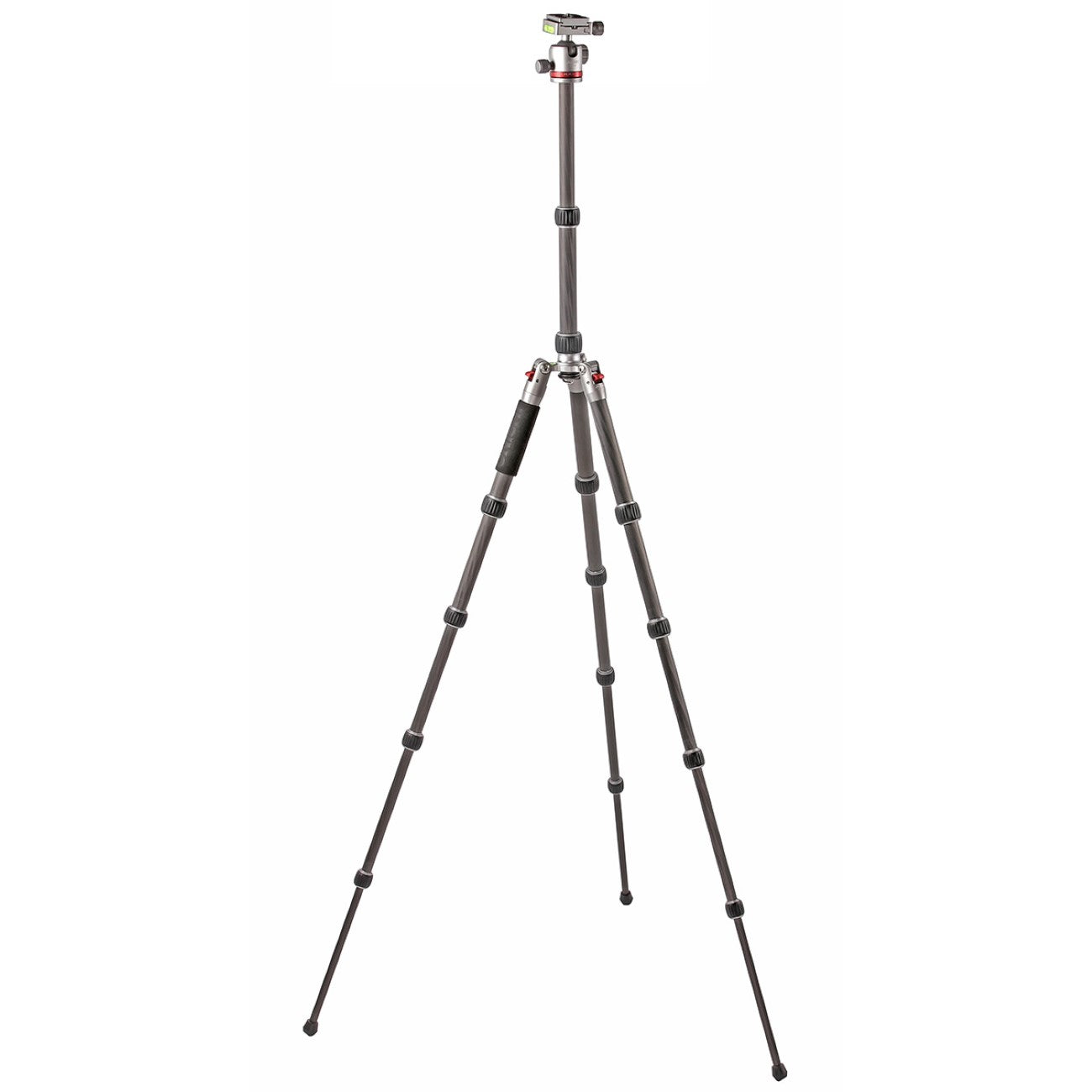 JUSINO Carbon Stativ leicht kompakt Monopod-Funktion bis 130,5cm 5kg + Kugelkopf TK-225 SC GT-30