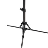 Kompakt faltbares Lampenstativ 180cm schlankes Design & kleines Packmaß